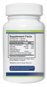 tremanol (back of bottle)