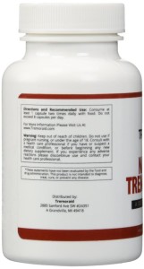 tremoraid (side of bottle)